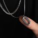 Double Layered Long Necklace, Men's Street Hip-hop Titanium Steel Accessory, Women's Niche Versatile Collarbone Chain_ipsvogv.com