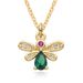 Small Mini Creative Cute Colorful Micro Inlaid Zircon Small Turtle Pendant Pendant Jewelry Necklace_ipsvogv.com