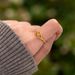 S925 Sterling Silver Ring For Women, Simple Geometric Diamond Triangle Design, Niche Ins All Match Ring_ipsvogv.com