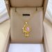 【 】 Pink Star Moon Light Luxury Charm Gorgeous Full Diamond Necklace Women's Versatile Clavicle Chain Titanium Steel_ipsvogv.com