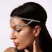 luxury double-layer rhinestone elastic headband bridal wedding all-match crystal hair chain Headdress Headdress_ipsvogv.com
