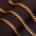 Yinchen Jewelry Temu6mm 16-30in Gold Cuban Chain Men's Necklace_ipsvogv.com