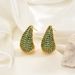 Style Water Drop Earrings Light Luxury Female Temperament Fashion Inlaid Zirconium Earrings_ipsvogv.com