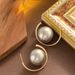 Subtle Temperament, Minimalist Internet Celebrity Style, Letter C-shaped Pearl Earrings, Female Personality, Fashionable_ipsvogv.com