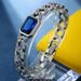 New Style Unisex Blue Couple Men And Women Cuban Personalized Men's Bracelets_ipsvogv.com
