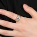 Men's Jewelry High End Personality Fashion Geometric Zircon Ring 14K Gold Full Diamond Cuban Chain Design Sense Ring Trend_ipsvogv.com