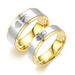New Couple Hip Hop Personalized Design Sense Titanium Steel Men's And Women's Ring Small Handmade Jewelry_ipsvogv.com