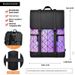 Backpack Men's Travel Work Commuting Computer Bag Fashionable Diamond Grid Backpack Student Waterproof And Scratch Resistant Backpack_ipsvogv.com