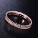 Simple and fashionable popular champagne gold plated trendy rings high quality zircon jewelry_ipsvogv.com