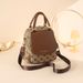 New Fashion Trendy Backpack For Women Large Capacity Casual Versatile Student Backpack Dual Use Travel Bag_ipsvogv.com