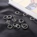 Cat's Eye Ethnic Style Ring, Index Finger Joint Combination Flower Ring Set Of 13 Pieces_ipsvogv.com