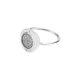 White Copper Plated Silver Ring Ring Fashionable Temperament Style_ipsvogv.com