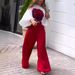 Women's Wide Leg Pants Suit Women's Clothing_ipsvogv.com