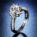 Live streaming light luxury design fashionable diamond inlaid moissanite one carat open zircon ring for women_ipsvogv.com