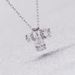 Dazzling Charm Water Drop Necklace Female Element Crystal Clavicle Necklace Female_ipsvogv.com