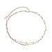 Ocean Wind Rice Shell Waist Female Sea Star Animal Bead Double Layer Body Chain_ipsvogv.com