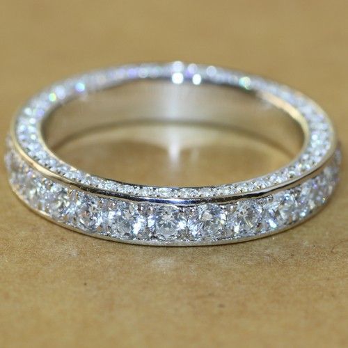 Sanjie Temuring Full Circle Alloy Water Diamond Women's Jewelry Fashion Versatile Accessories Ring_ipsvogv.com