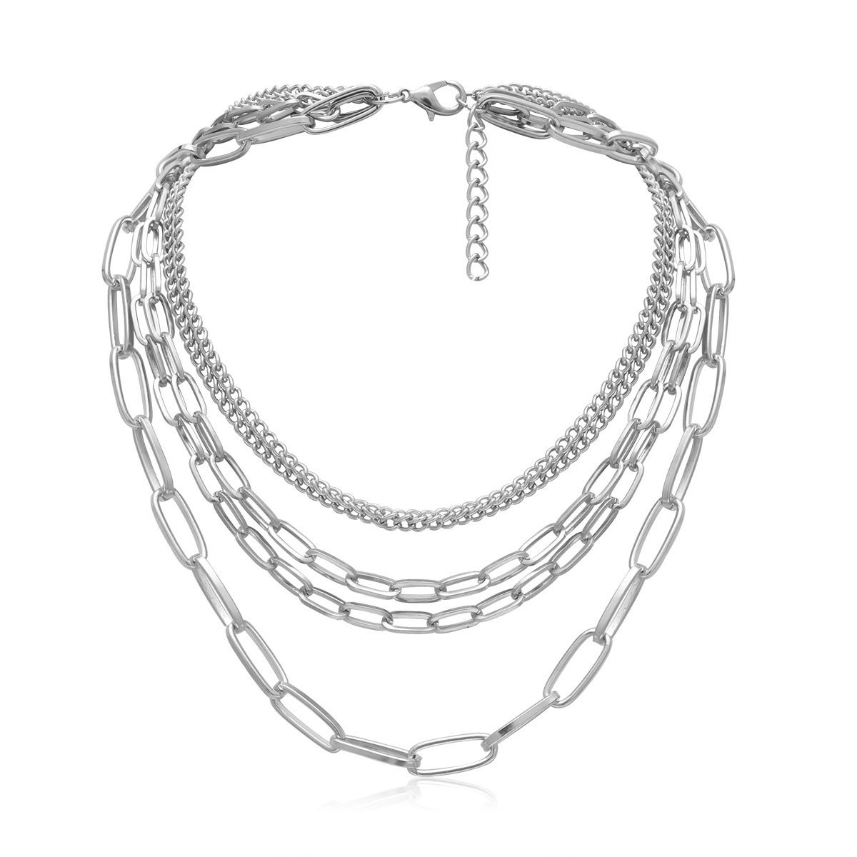 Exaggerated Multi Layered Hot Selling Fashion Versatile Sweater Chain Women's Necklace_ipsvogv.com