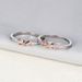 S925 Sterling Silver Ring Female Summer High Grade Retro Infinite Loop 8 Shaped Diamond Bow Two Color Ring_ipsvogv.com