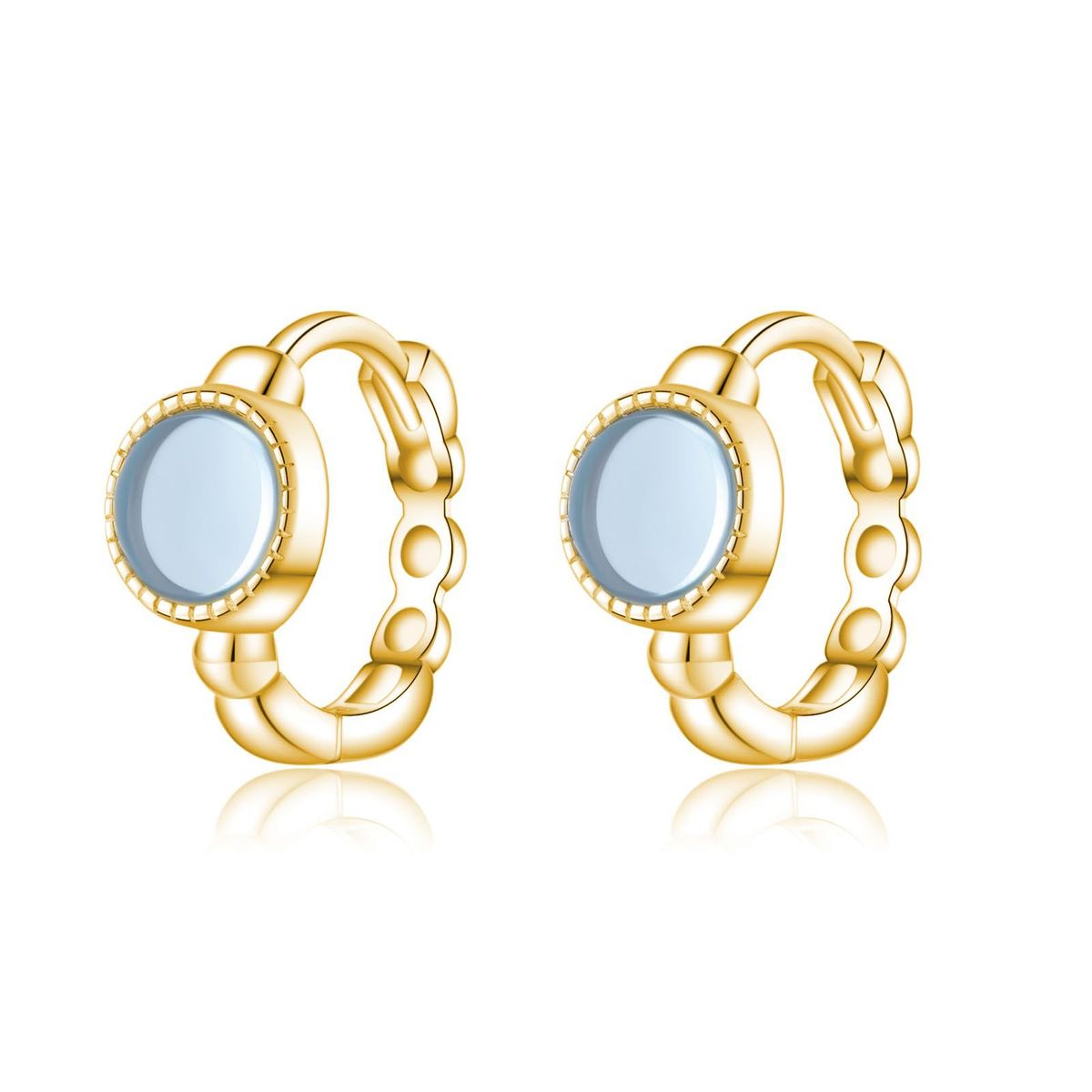 Unisex New Hot Style High End Ear Clips Exquisite Retro Earrings Brass Real Gold Electroplated Women's Ear Jewelry_ipsvogv.com