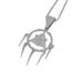 Rap Singer Same Game King Millennium Wisdom Wheel Triangle Geometric Full Diamond Hip Hop Pendant Necklace_ipsvogv.com