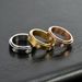 Women's Jewelry Titanium Steel Simple Ladies Rotatable Four Leaf Clover Ring Ins Small Fragrance Style Gold Jewelry_ipsvogv.com