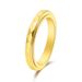 Women's Jewelry 3mm Wide Very Thin Simple Titanium Steel Diamond Rotatable Ring Ins Faceted Niche Ring_ipsvogv.com