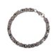 Hot Selling Hip-Hop Punk Titanium Men's Bracelet Jewelry Stainless Steel 4mm Square Buckle Chain_ipsvogv.com