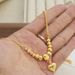 Love Fashionable Copper Gold Pendant Necklace, Ladies' Daily Necessities, Friends' Jewelry Gift Party_ipsvogv.com