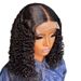 Synthetic Hair Wigs Front Lace Wig Independent Stand Black Small Curly Wig_ipsvogv.com