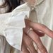 Butterfly Pearl For Women, Pure Silver, Niche, Light Luxury Ring, Ins Style, Versatile, Open Index Finger Ring_ipsvogv.com