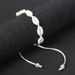 New Beach Style Natural 9 Shell Handwoven Feet Chain_ipsvogv.com