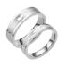 Korean Version Of Minimalist And Versatile Titanium Steel Ring, Electrocardiogram Pulse 100 Personality Couple Ring_ipsvogv.com