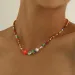 Chains 2023 Summer Boho Colorful Pearl Resin Seeds Beads Handmade Collar Clavicle Choker Necklaces For Women Jewelry_ipsvogv.com