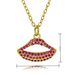 Niche Design, Fashionable New Products, Personality, High End Lip Series Pendants_ipsvogv.com