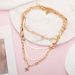 Fashionable Versatile Gold Dot Diamond Star Pendant With Adjustable And Necklace Accessories, Set Of 4 Pieces_ipsvogv.com
