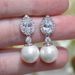 water drop shaped earrings is versatile and imitates pearl earrings. Female celebrities wear the same light _ipsvogv.com