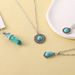 New Bohemian Style Turquoise 4-layer Necklace Pendant Set_ipsvogv.com