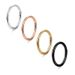 G23 Titanium Nose Ring Jewelry European and American Split Ring Titanium Steel Human Septum Piercing Nasal Ornaments Seamless Ring Earrings Hinge_ipsvogv.com