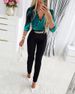 Women's clothing powder printed jumpsuit_ipsvogv.com