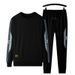 Men's Clothing Autumn Large Size Sweatshirt Men's Round Neck Casual Suit Sports Running Two piece Set Pullover Long Sleeve Men's Sweatpants_ipsvogv.com