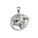 New Hip-Hop Jewelry Stainless Steel Personality Gold-Plated Wild Lion Pendant Necklace DW465_ipsvogv.com