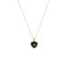 Women's Jewelry Casual Colored Enamel Love Necklace Light Luxury High End Design Sense Cold Style Peach Heart Versatile Sweater Chain_ipsvogv.com