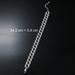 Hip Hop Full Cuban Chain Hiphop Men's Fashion Diamond Foot Punk Jewelry_ipsvogv.com
