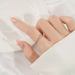 Silver Moissanite Ring Niche High End Design Finger Love Note Symbol Small Row Ring Female_ipsvogv.com