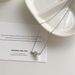 Fashionable And Elegant Knotted Pearl Necklace For Women, Light Luxury, Niche Temperament, High-end Design, Exquisite_ipsvogv.com