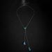 2018 Bohemian Fashion Blue Fashionable Tassel Necklace_ipsvogv.com