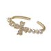 Zircon Pearl For Women, Versatile, Fashionable, Niche Design, Cool Style, Adjustable Opening, Index Finger Ring_ipsvogv.com