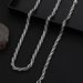 Hip hop titanium steel embossed Mobius necklace men's jewelry does not fade stainless steel necklace men_ipsvogv.com