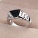 Drip Oil Classic Square Fashion Men's Ring Alloy Jewelry_ipsvogv.com